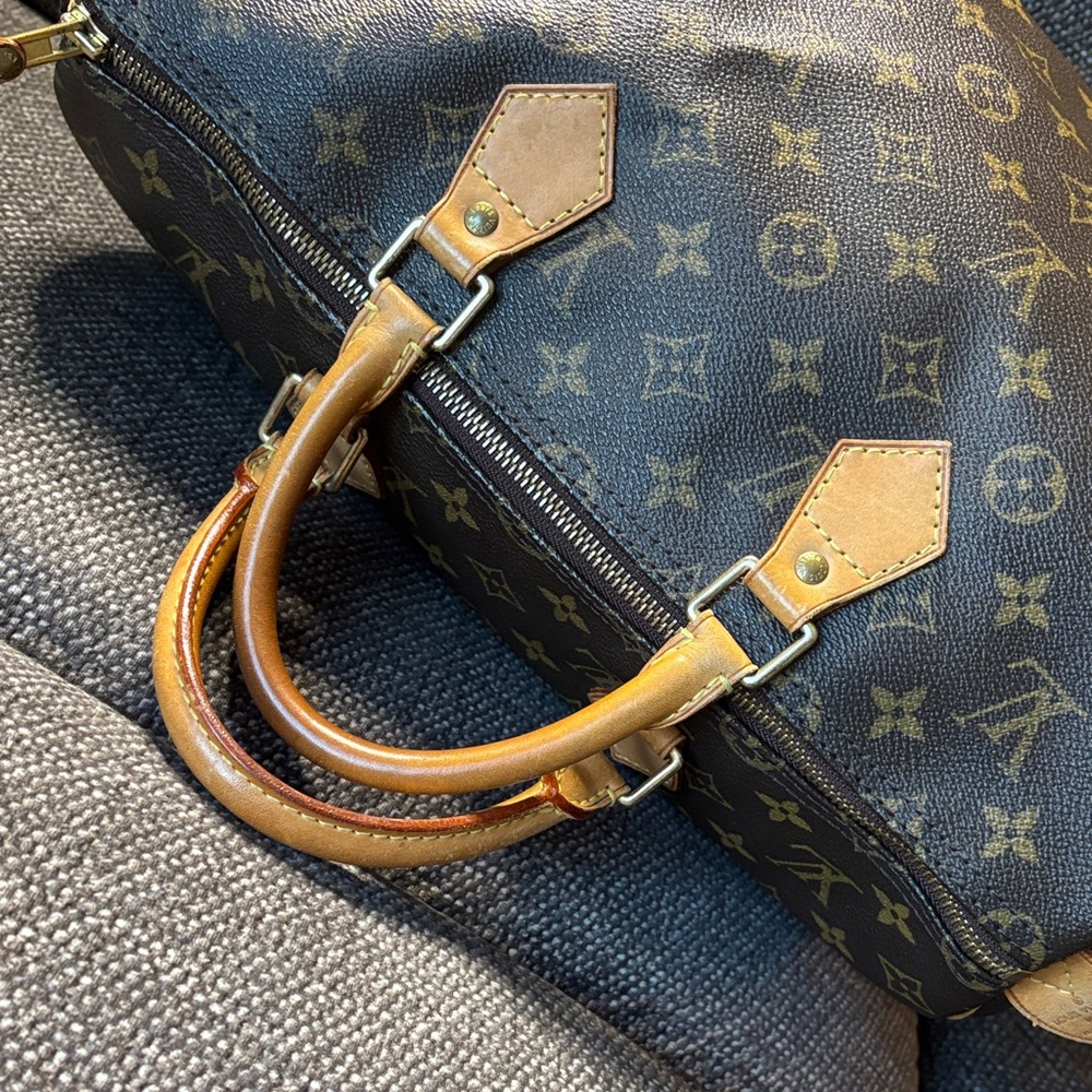 Louis Vuitton Speedy 35 Monogram Canvas Boston Bag Vintage - Picture 8 of 17